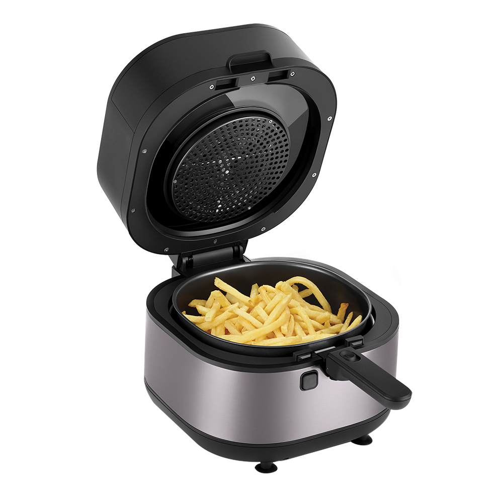 Nồi Chiên Không Dầu, Visible Stirring Air Fryer, 7.2L, 220V, 50Hz, 1800W - Màu Đen - LocknLock - EJF596BLK, , large image number 1